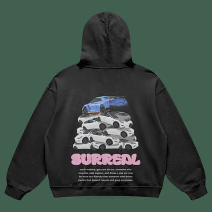 gtr and teslas hoodie black