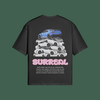 gtr and teslas shirt black