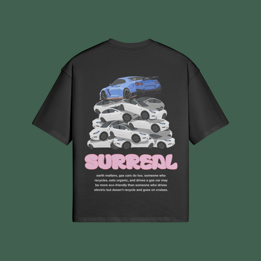gtr and teslas shirt black